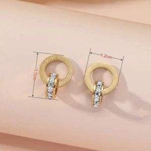 Beautiful Circle Drop Earrings